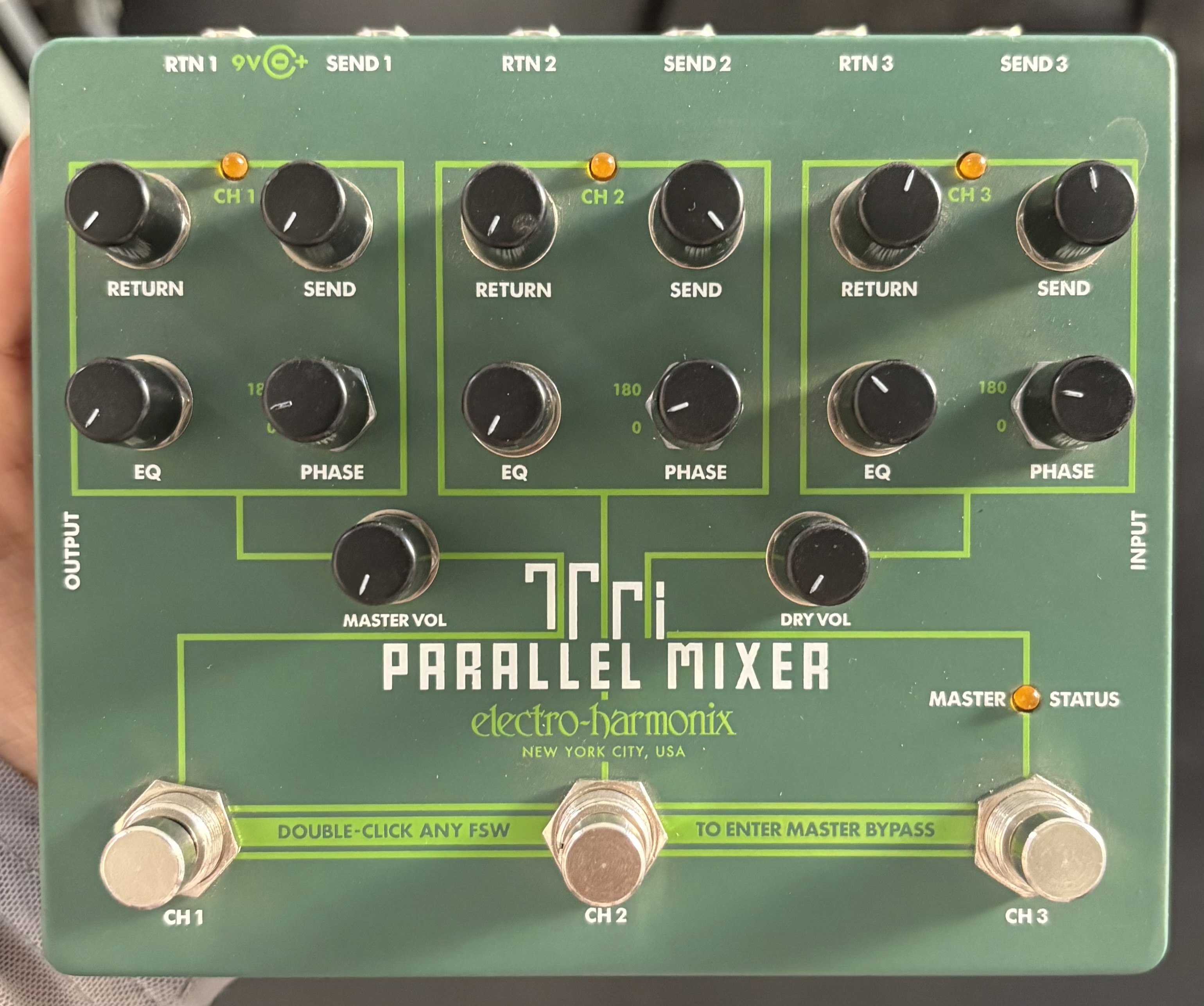 Electro Harmonix Tri Parallel Mixer